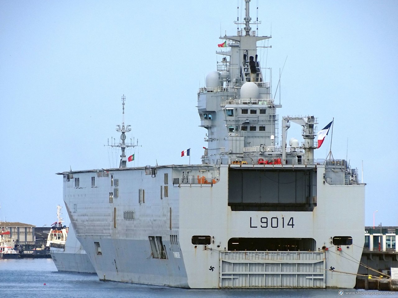 French Warship L9014